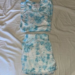 TJ Maxx Matching Tie-Dye PJ Set.